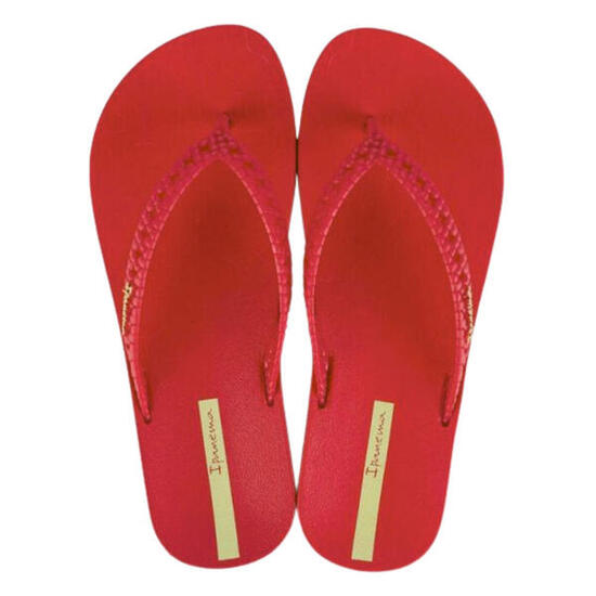 Ipanema Bohemia dames teenslippers, rode flip-flops