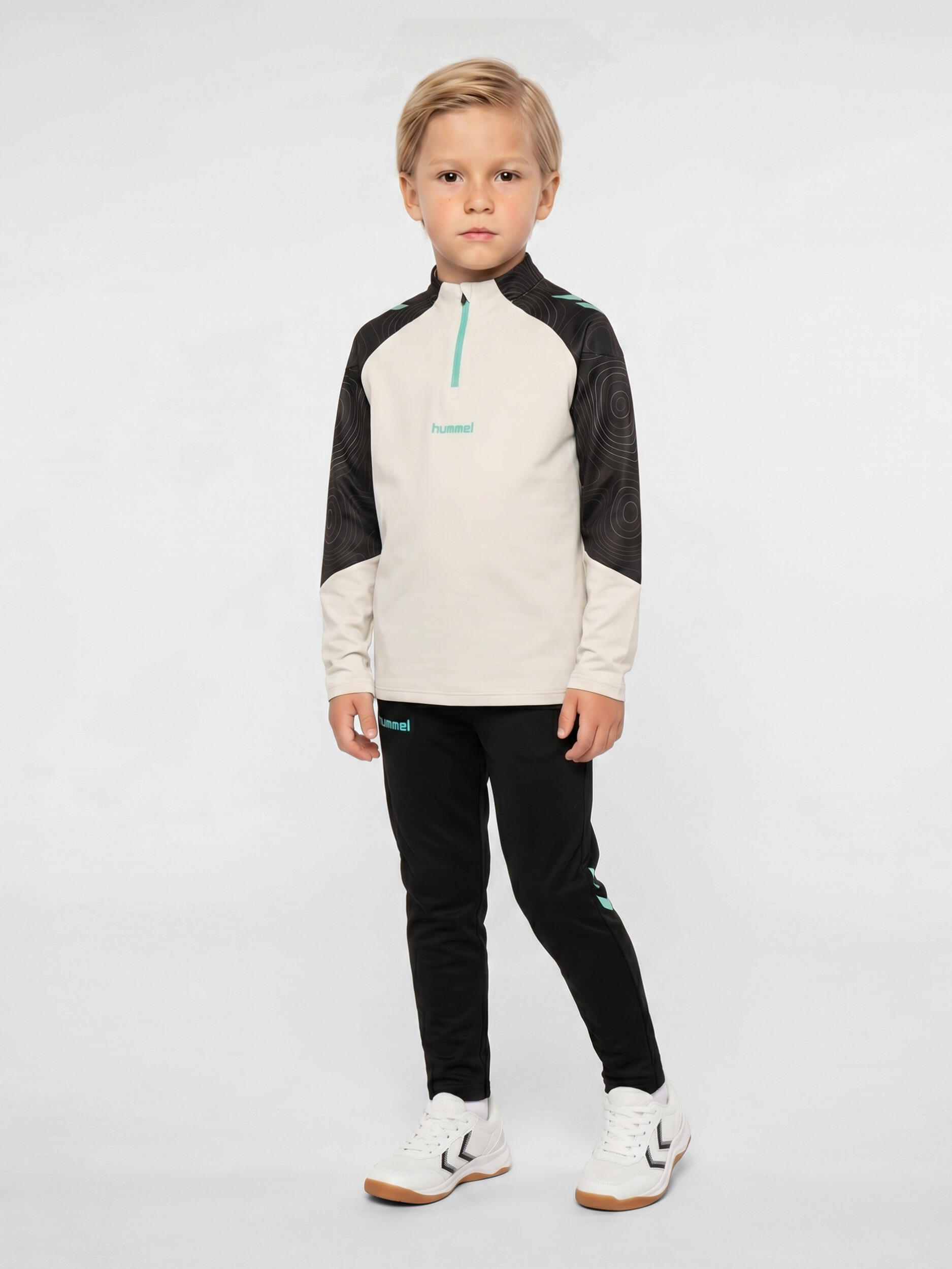 Media Cremallera Zip Sudadera Hmlblaze Los Niños Unisex 2/7