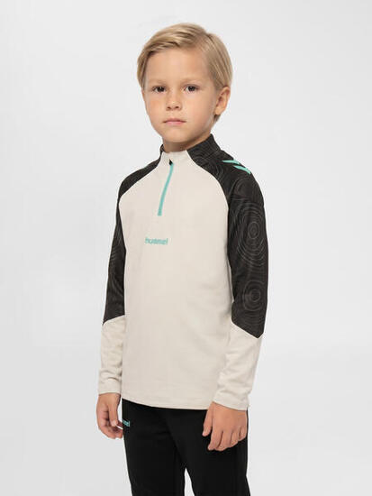 Demie-Fermeture Éclair Zip Sweat-Shirt Hmlblaze Enfant