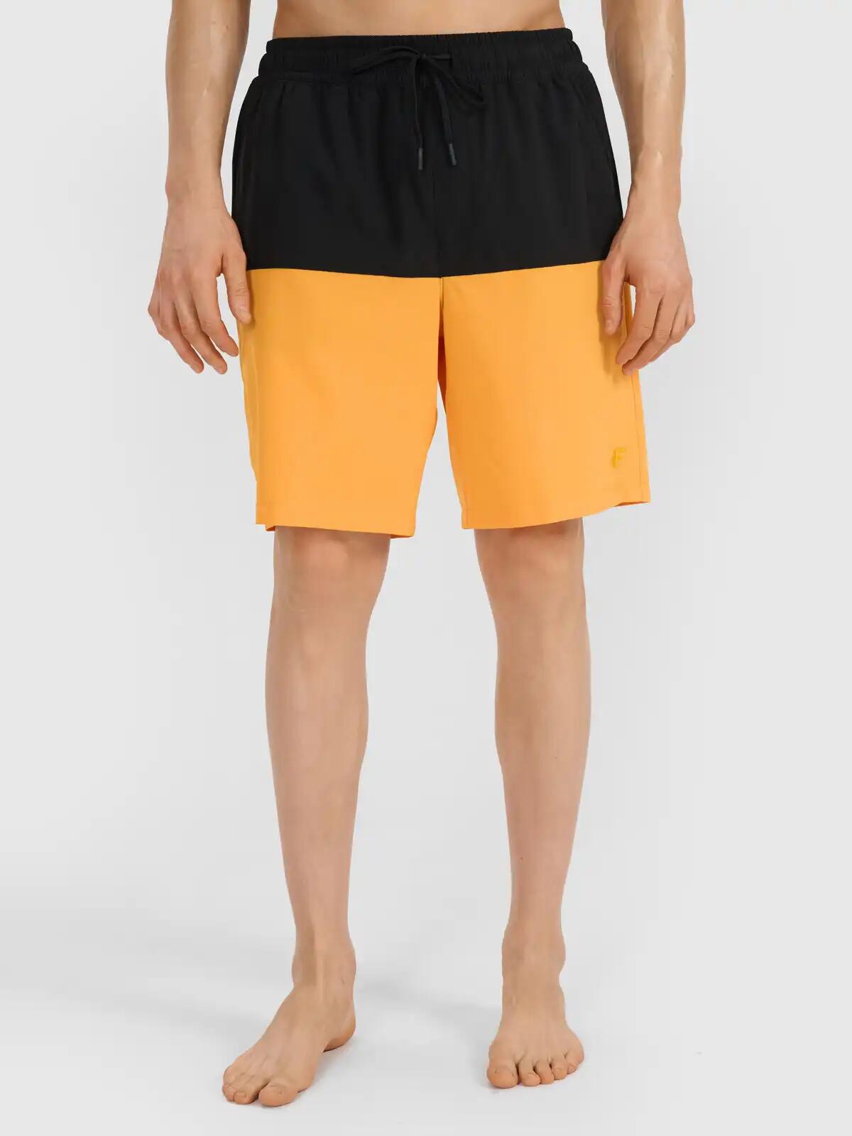 Męskie boardshorty plażowe 4F 4FWSS25UBDSM135 3/7
