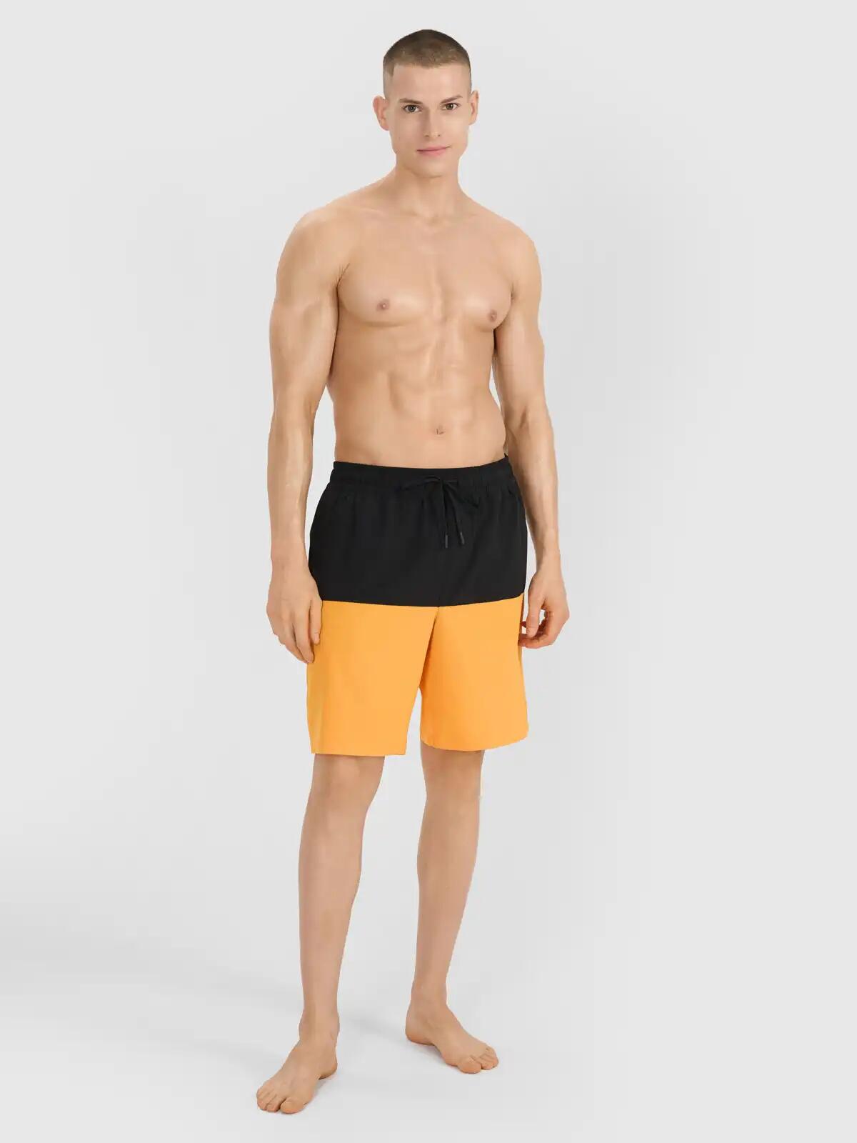 Męskie boardshorty plażowe 4F 4FWSS25UBDSM135 2/7
