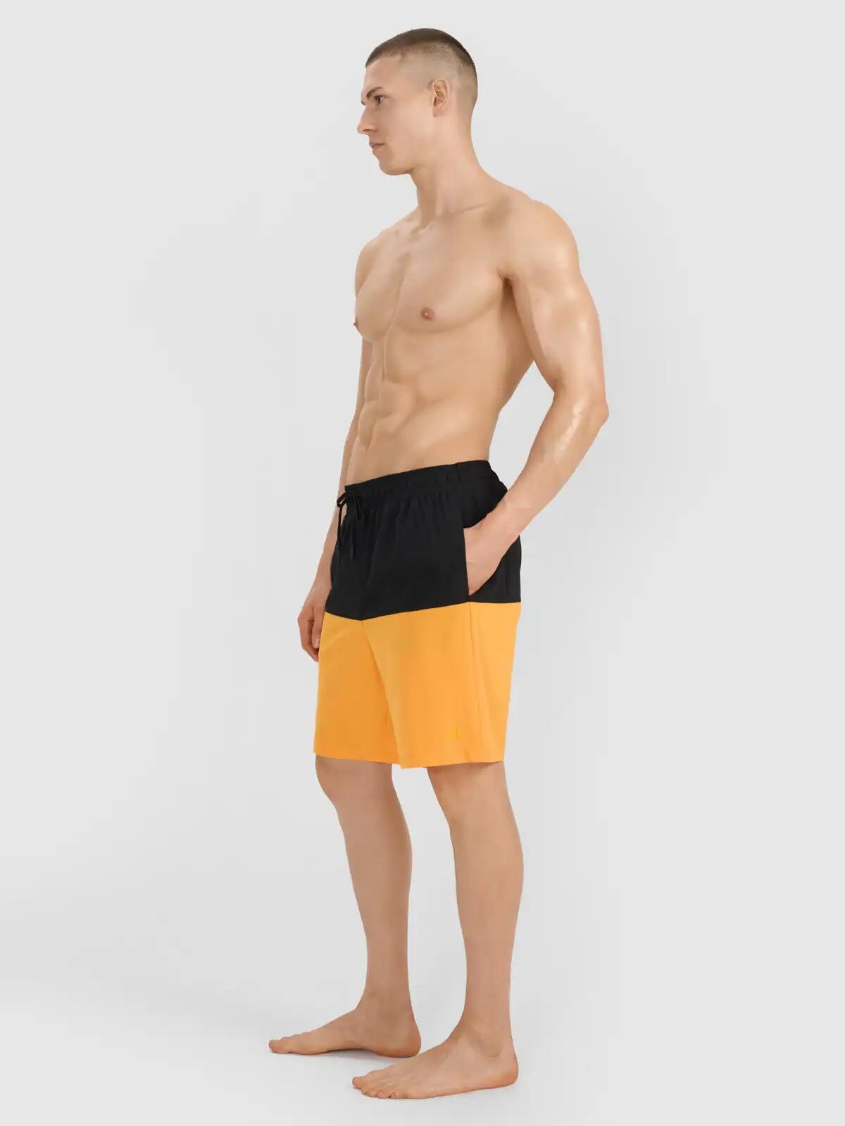 Męskie boardshorty plażowe 4F 4FWSS25UBDSM135 4/7