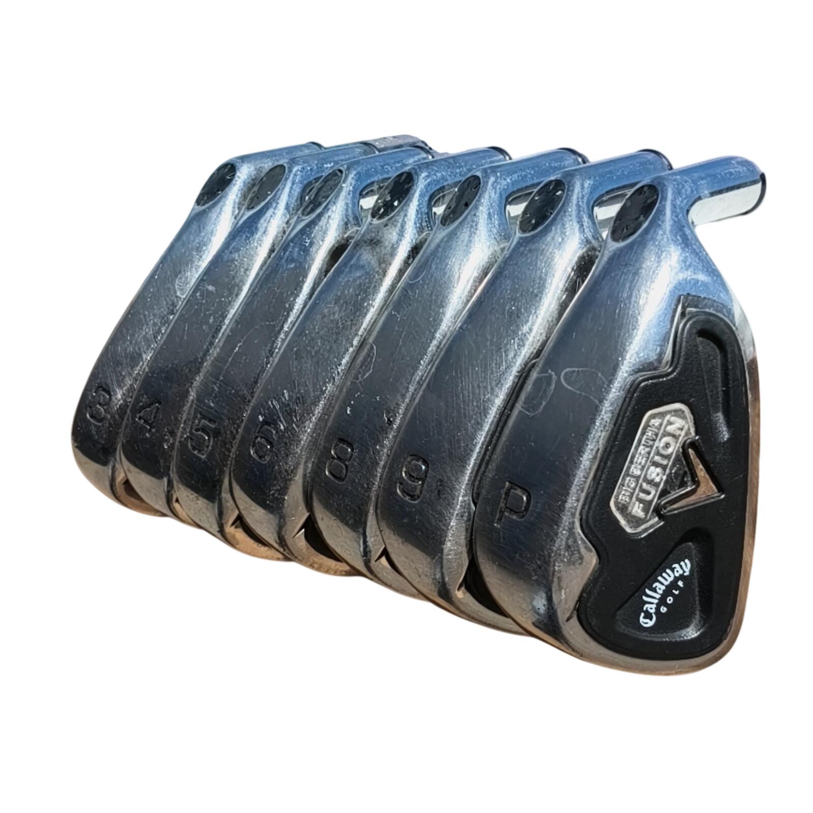 Callaway Big Bertha Fusion IJzerset / 3-6i+8-PW / Flex Ladies / Grafiet 3/7