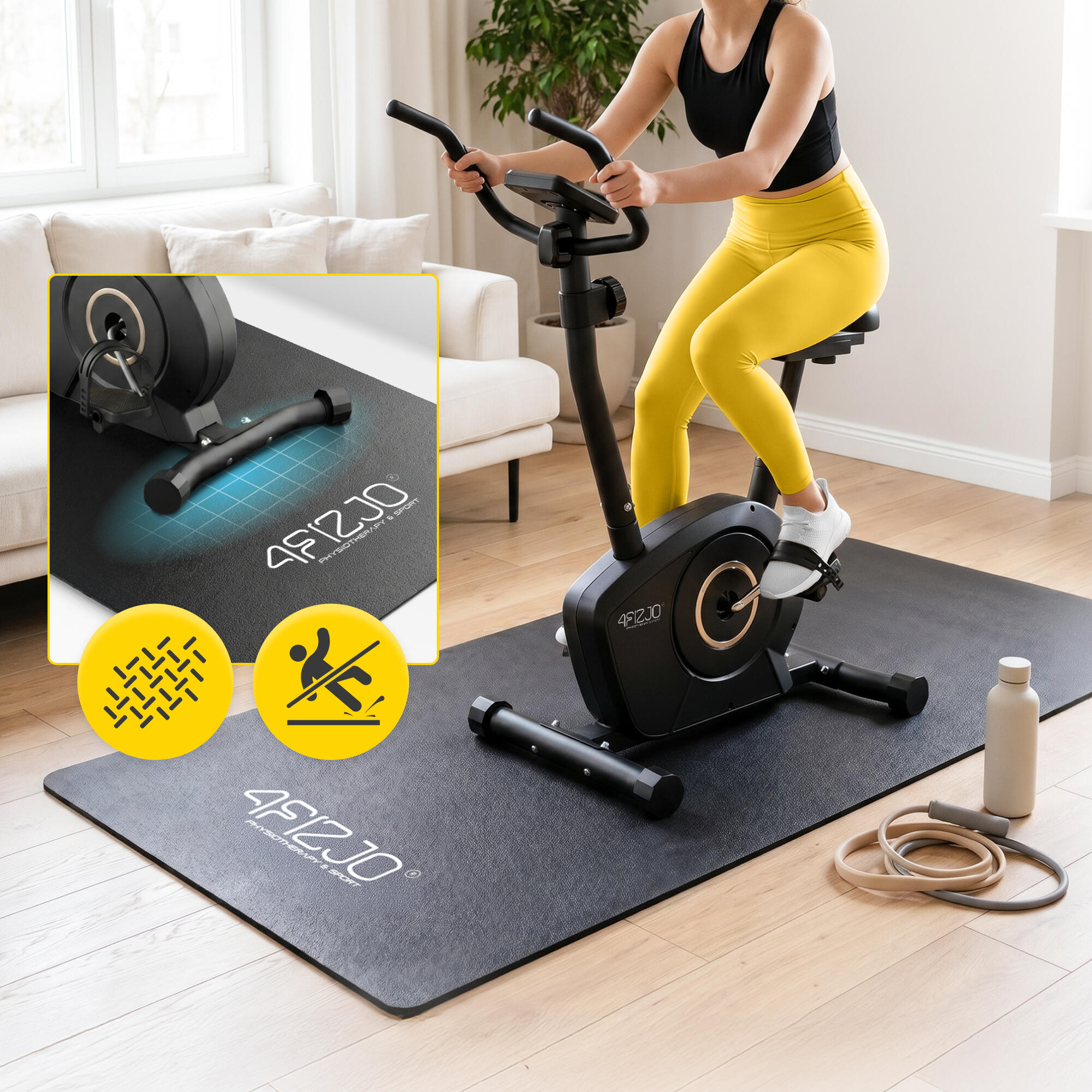 Ochranná podložka pod fitness vybavení ActiveFloor 4FIZJO 2/7