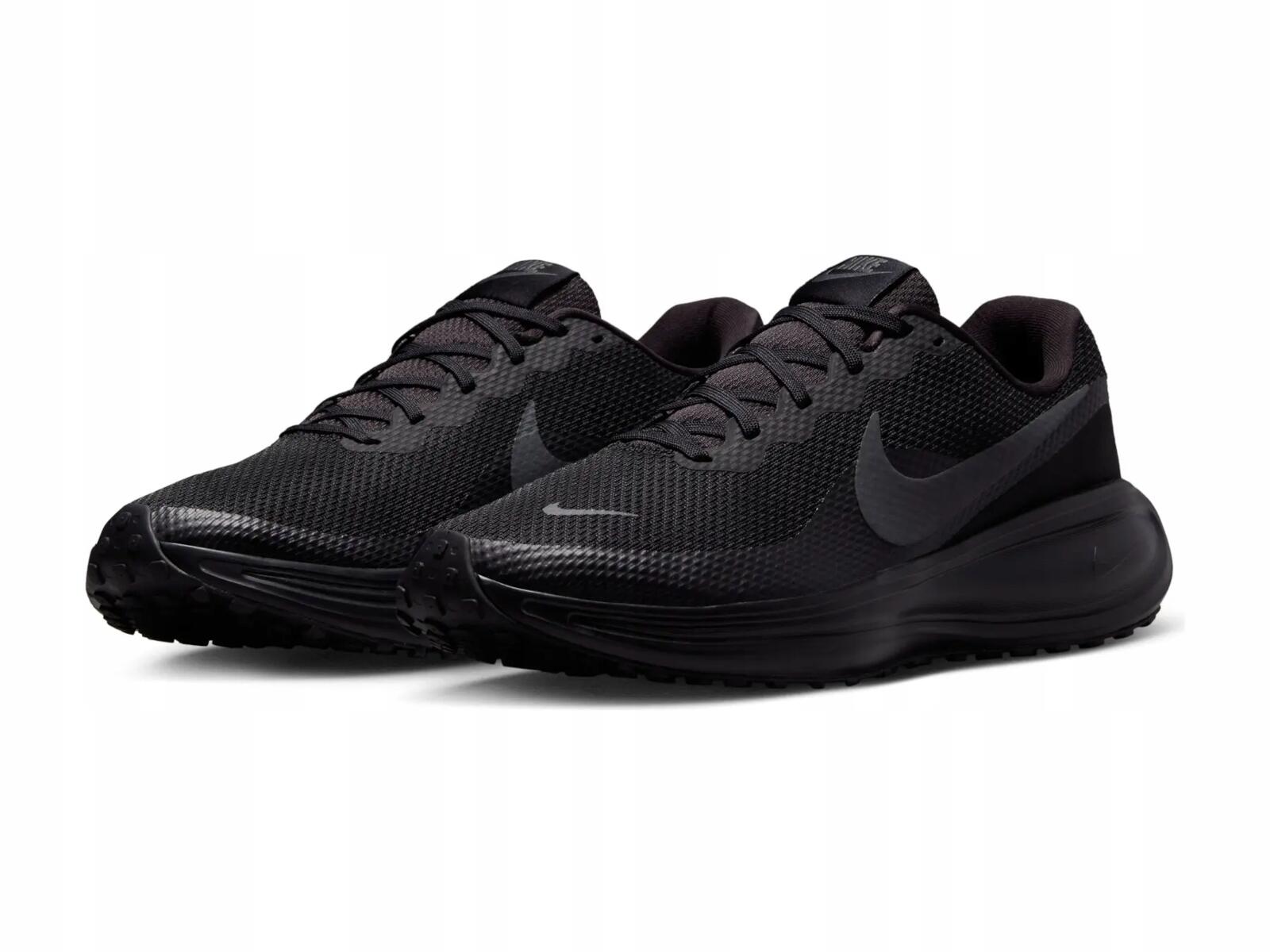 BUTY męskie NIKE REVOLUTION HJ9198-002 do biegania czarne sportowe 44 5/7
