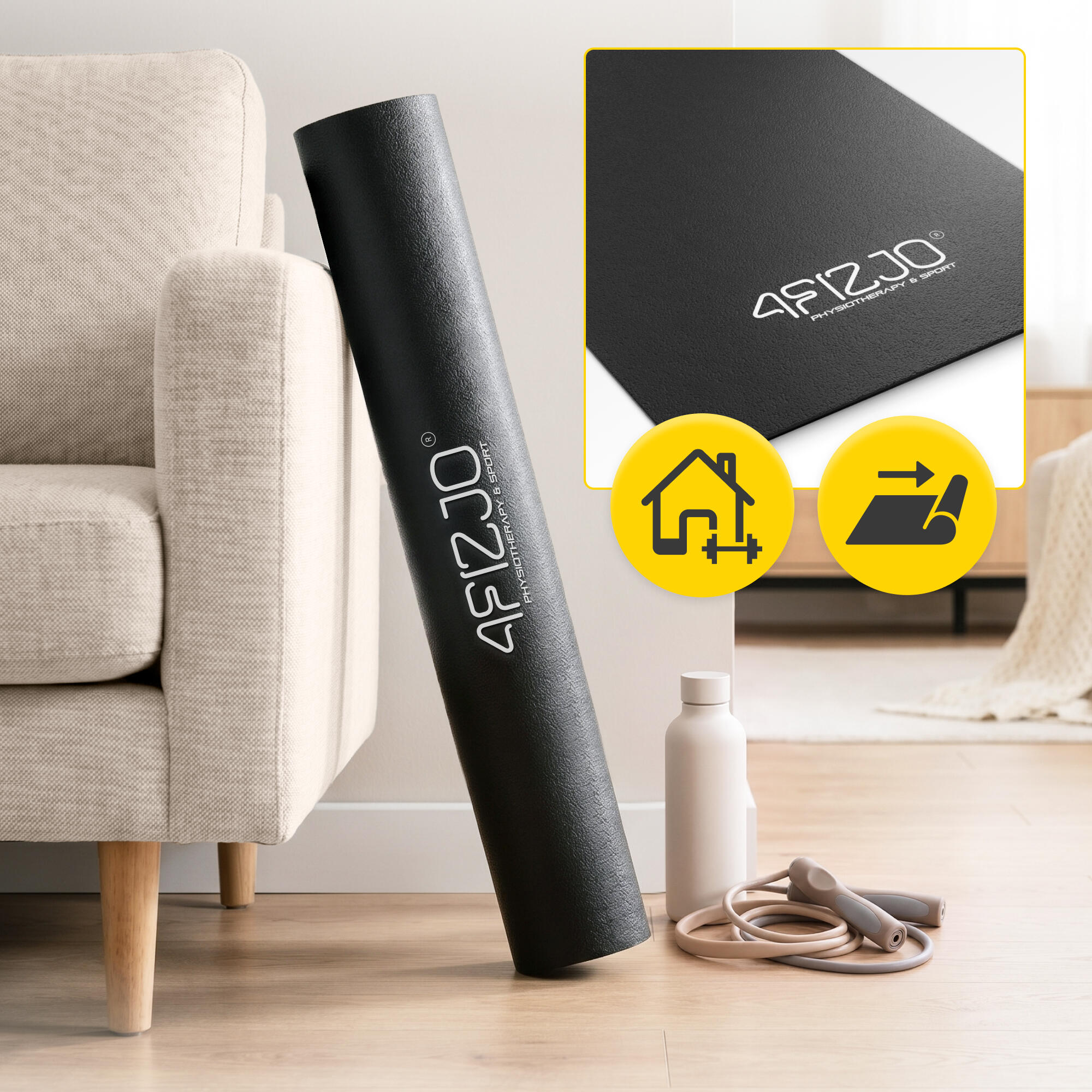 Ochranná podložka pod fitness vybavení ActiveFloor 4FIZJO 4/7