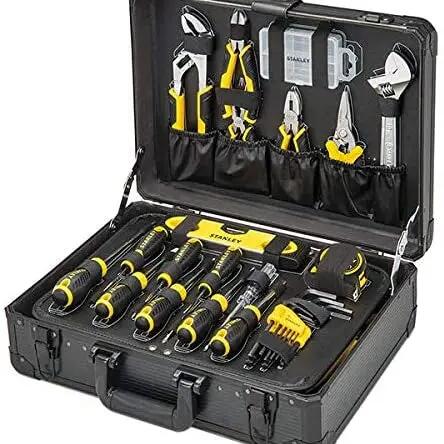 STANLEY 142-piece bicycle maintenance kit in sturdy case