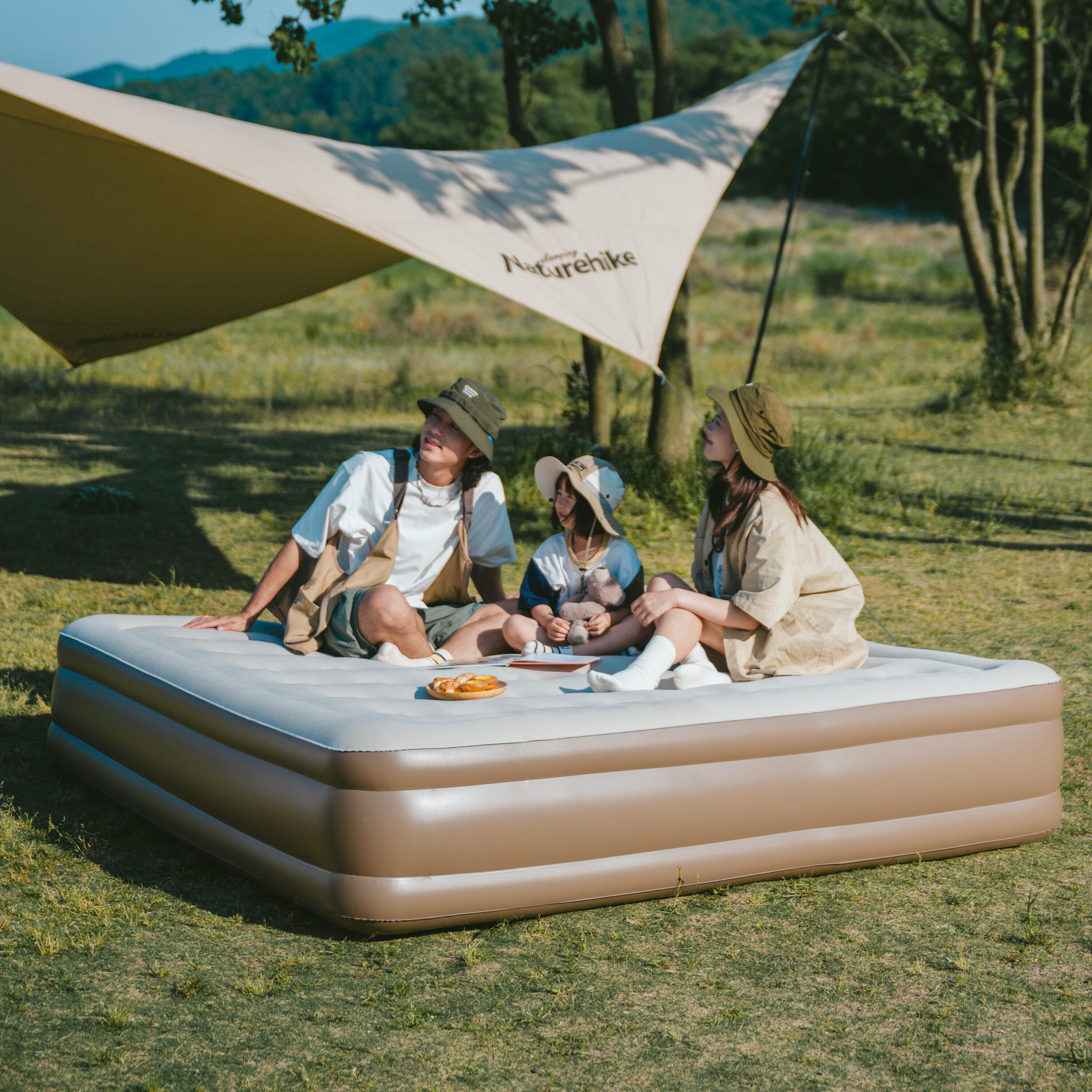 Horizon Elektrisch Luchtbed voor 3 Personen – 200 × 180 × 45 cm 3/7