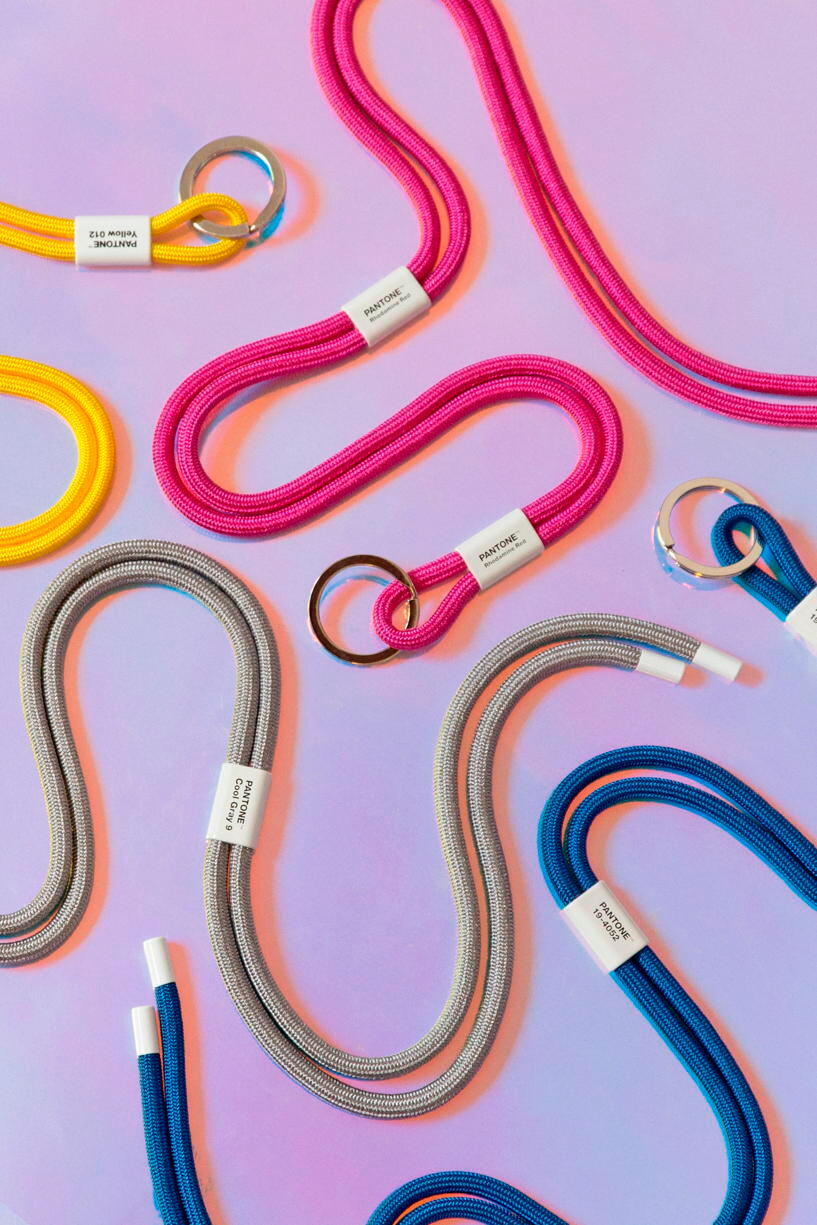 Fita PANTONE Copenhagen Design Phone strap, yellow 012 4/6