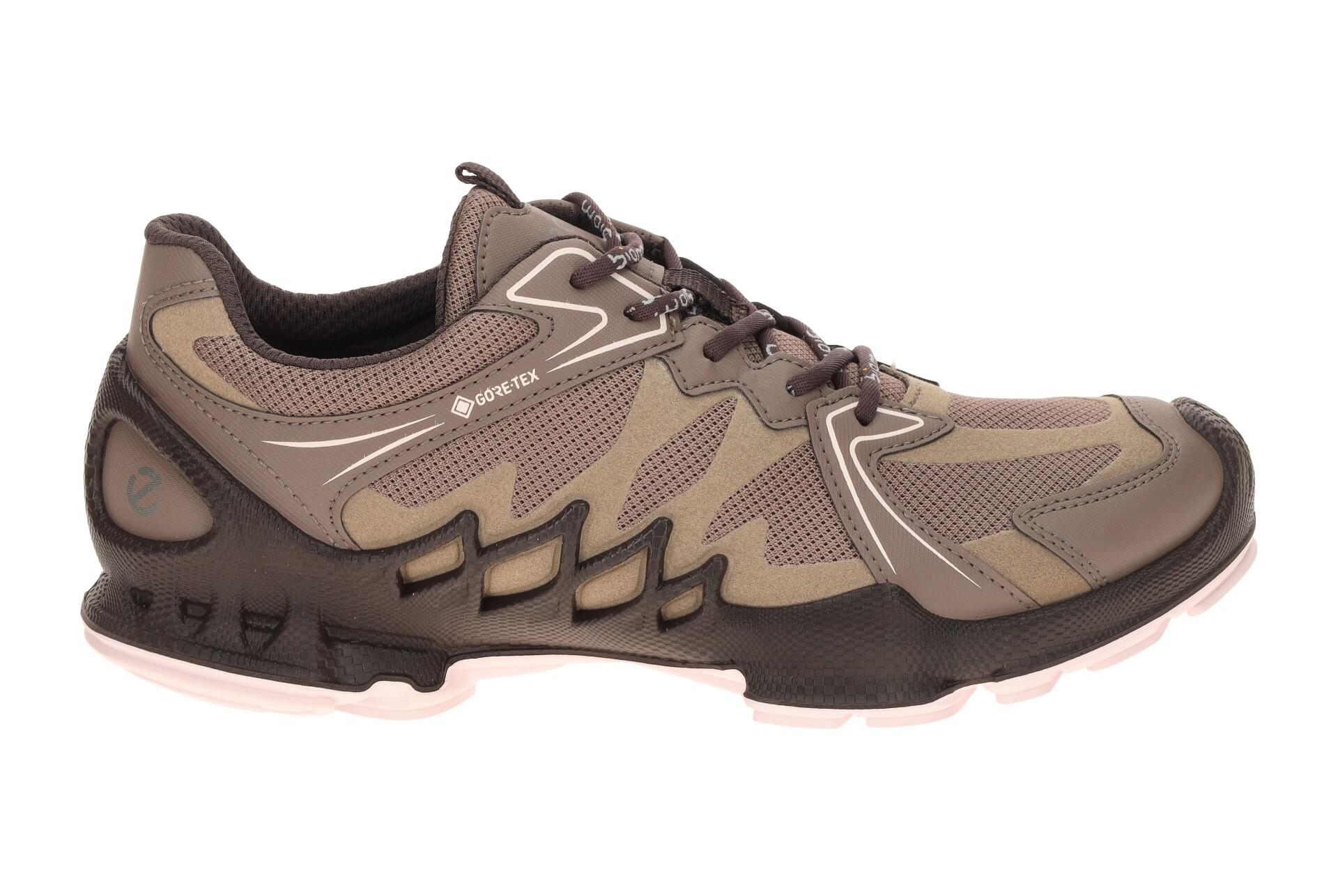 Ecco Biom AEX Schuhe taupe braun Damen Sportschuhe GORE-TEX 802883 2/7
