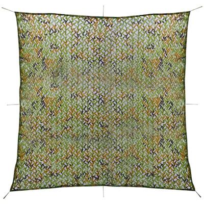 Rete mimetica VidaXL 4x4 m con sacca