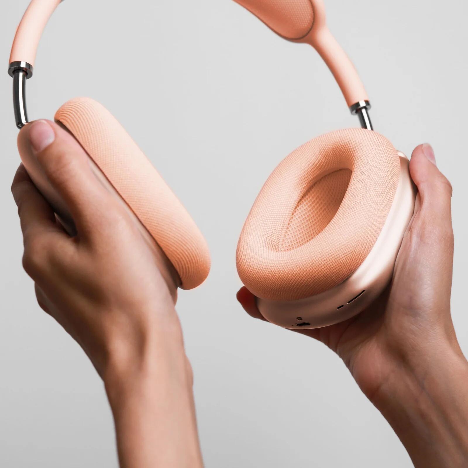 Almofadas VONMAEHLEN Air Cushions para AirPods Max (orange) 3/5