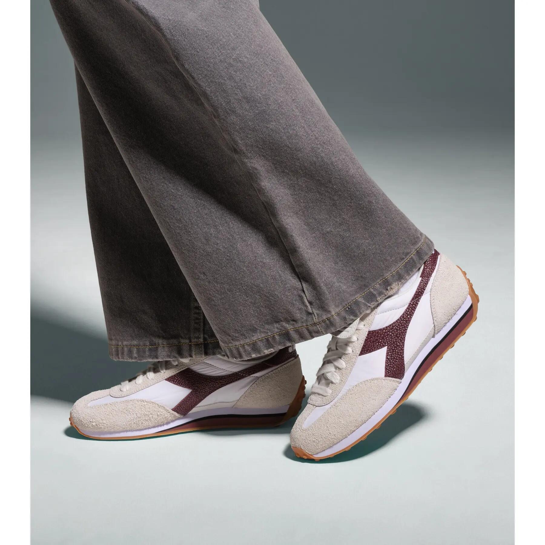 Baskets basse cuir Diadora Rally Indoor 5/7