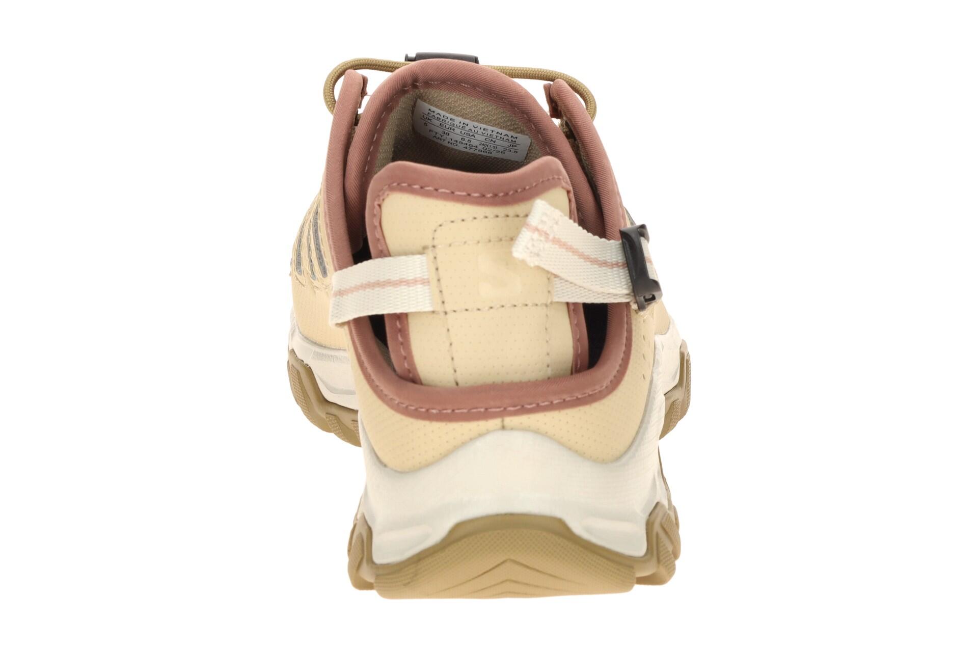 Salomon Alhama Schuhe beige gelocht Damen 477868 5/7