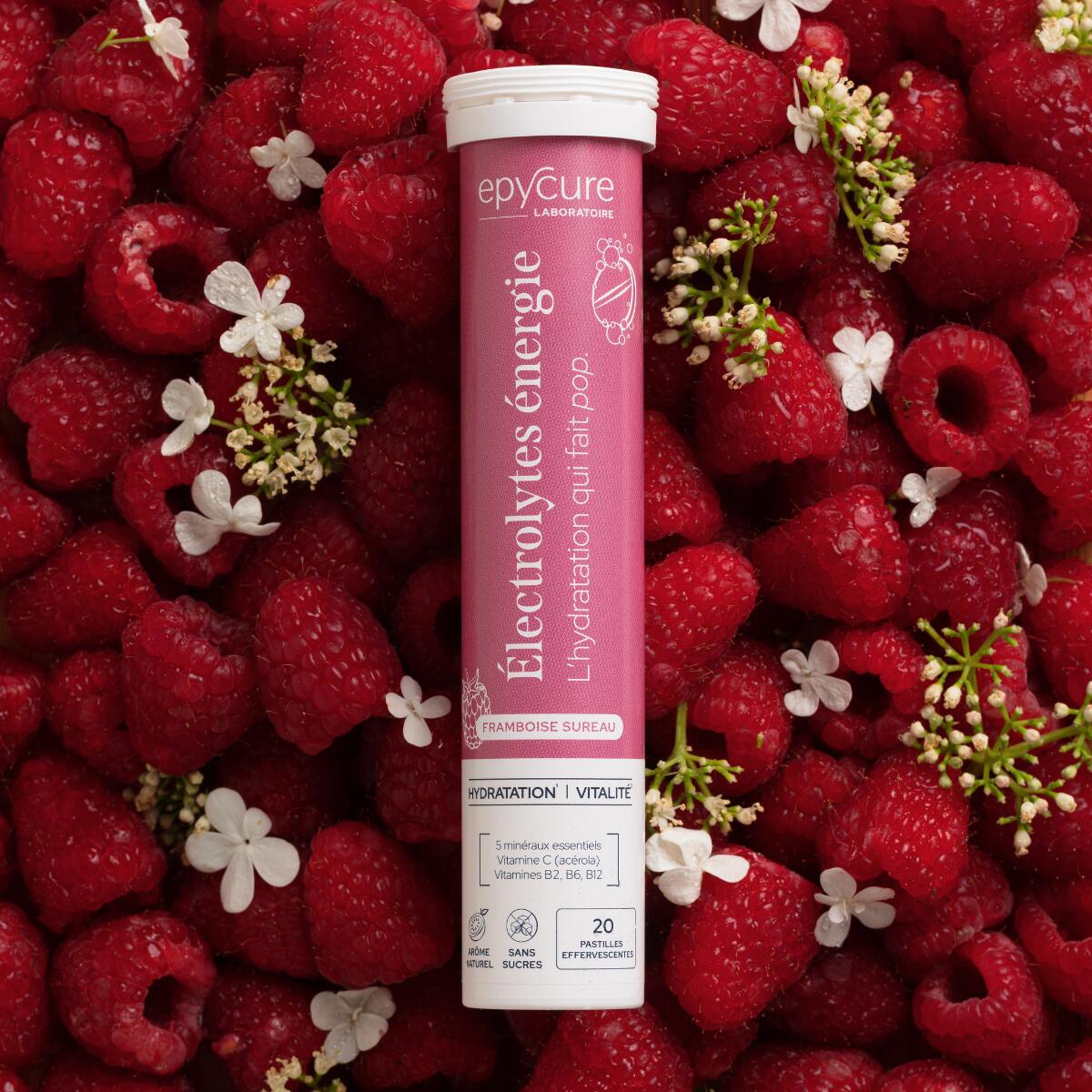 ELECTROLYTES HYDRATATION & ENERGIES -  Framboise Sureau 2/5