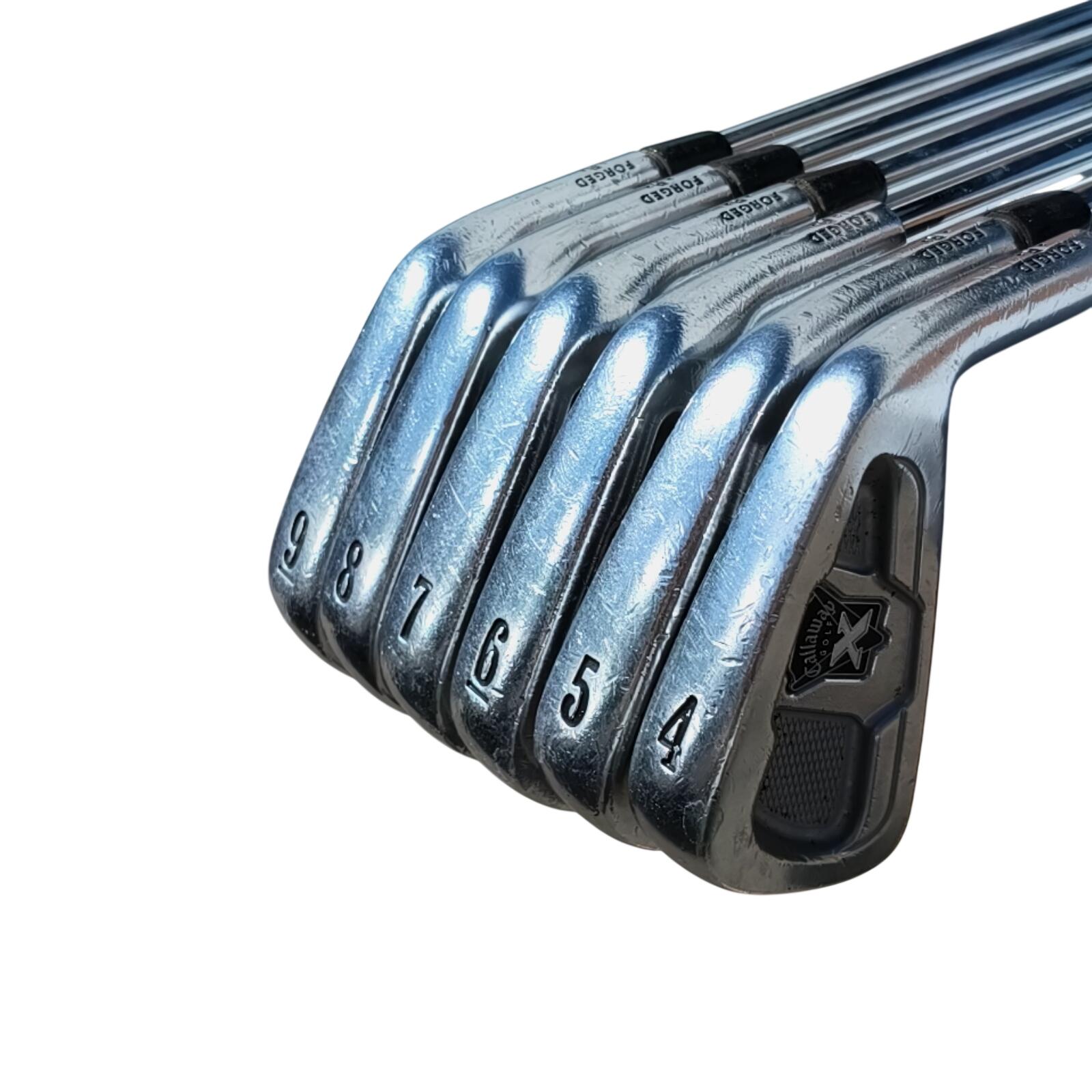 Callaway X Forged IJzerset / 4-9i / Flex Stiff / Staal 3/7