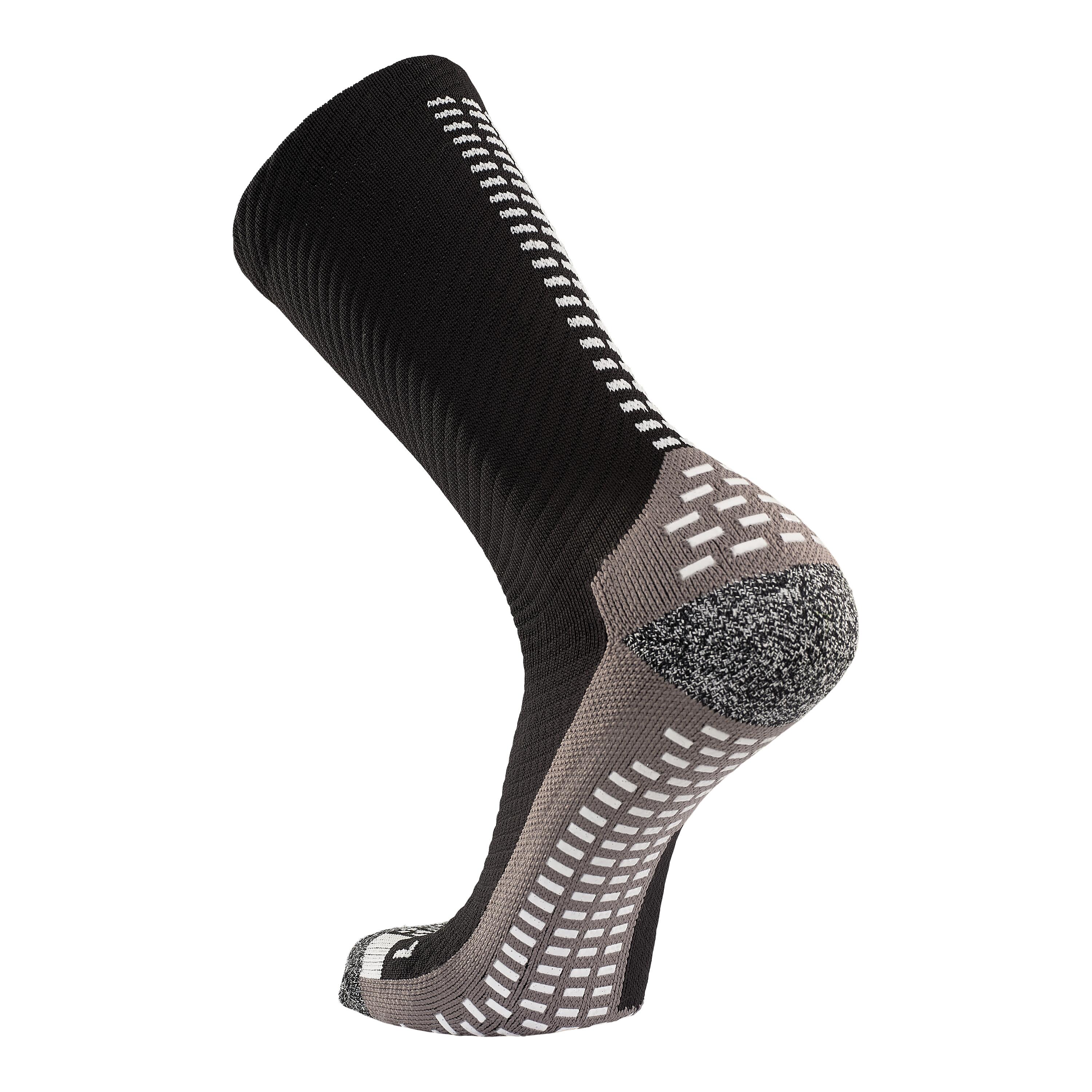 Gripsocken SCHWARZ - Nahtlos - Kompression - Ergonomisch - 2-pack 3/7