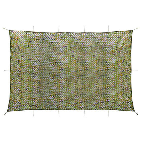 VidaXL Rete mimetica 4 x 5 m verde