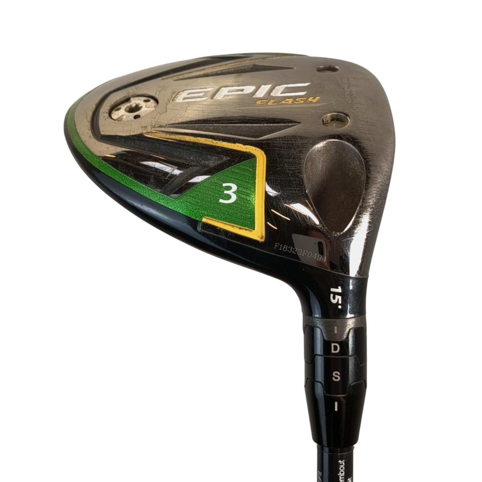 Callaway Epic Flash Fairway Wood / Flex Regular / #3/15 3/6