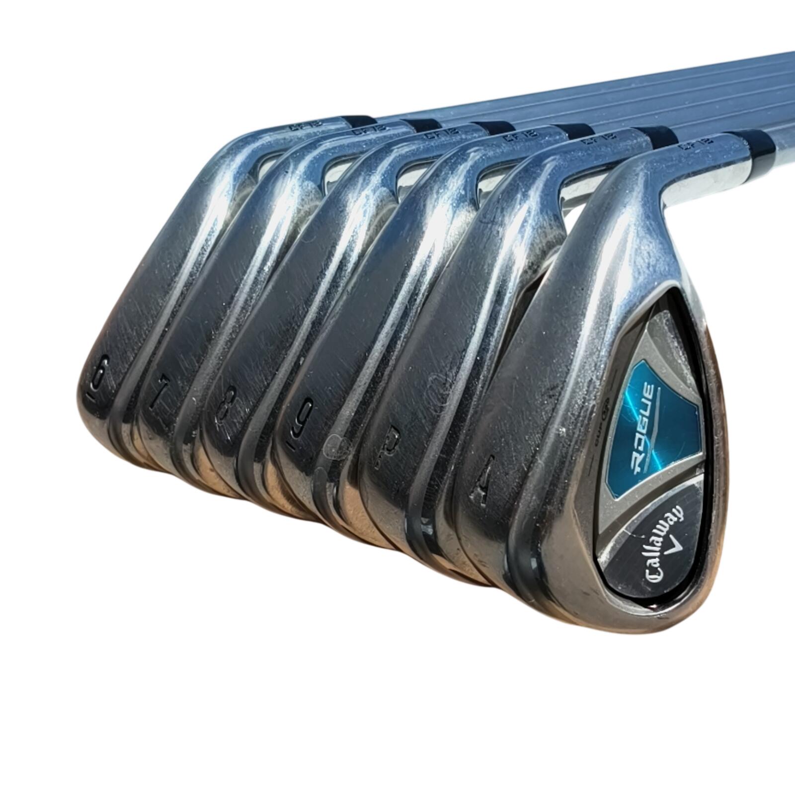 Callaway Rogue CF18 IJzerset / 6-PW+AW  / Flex Ladies / Grafiet 3/7