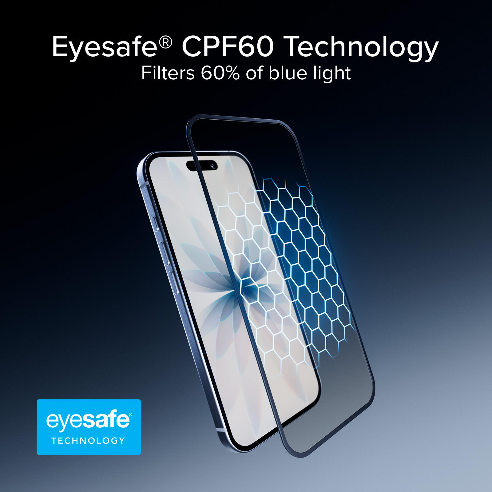 Vitre Full Cover anti‑lumière bleue pour iPhone 17/16 Pro 2/6