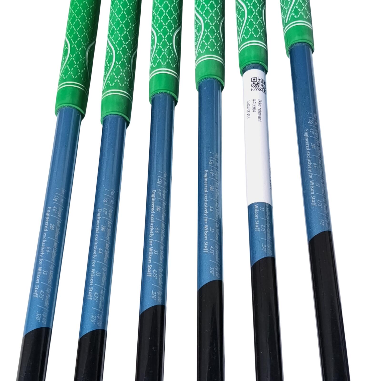 Wilson DI9 IJzerset / 6-PW+SW / Flex Ladies / Grafiet 4/7