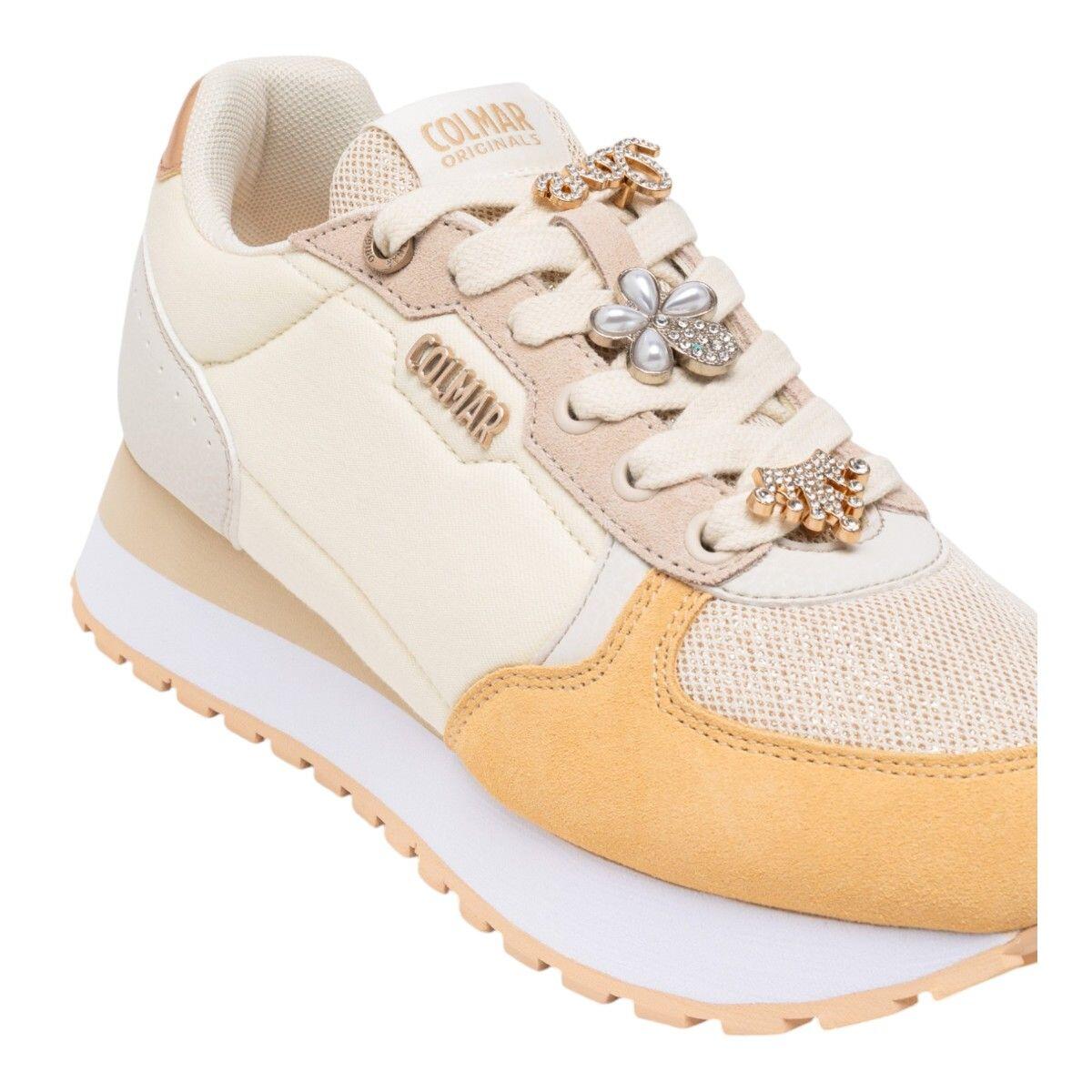 Baskets Femme Baskets Colmar TRAVIS FANCY Beige Colmar 4/4