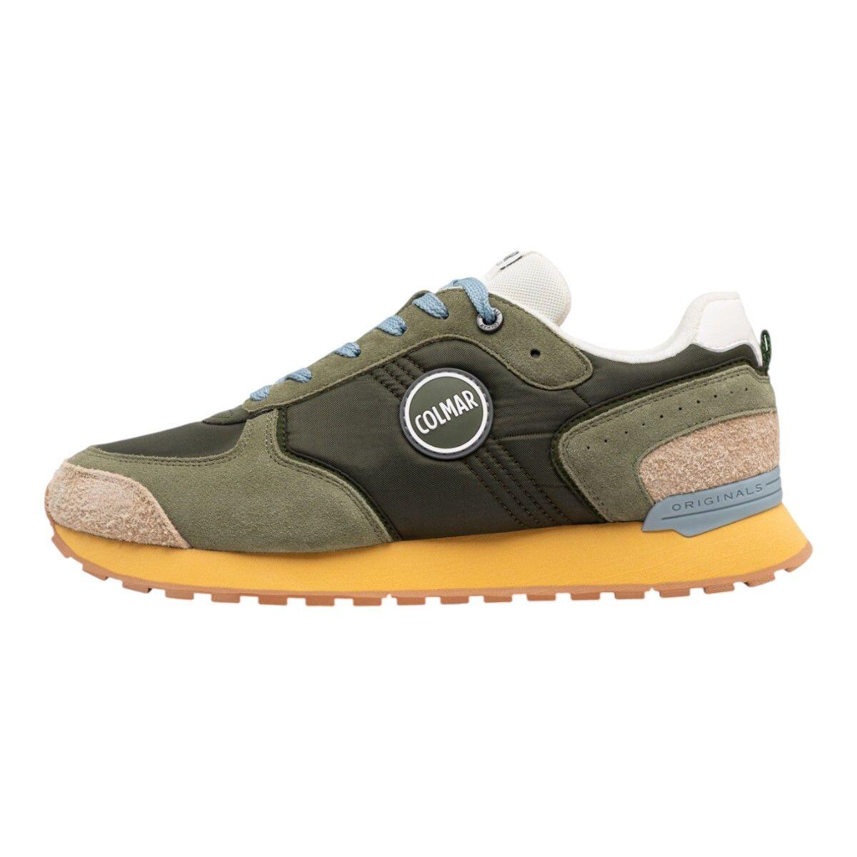 Baskets Homme Baskets Colmar TRAVIS TYPE Vert Colmar 3/4