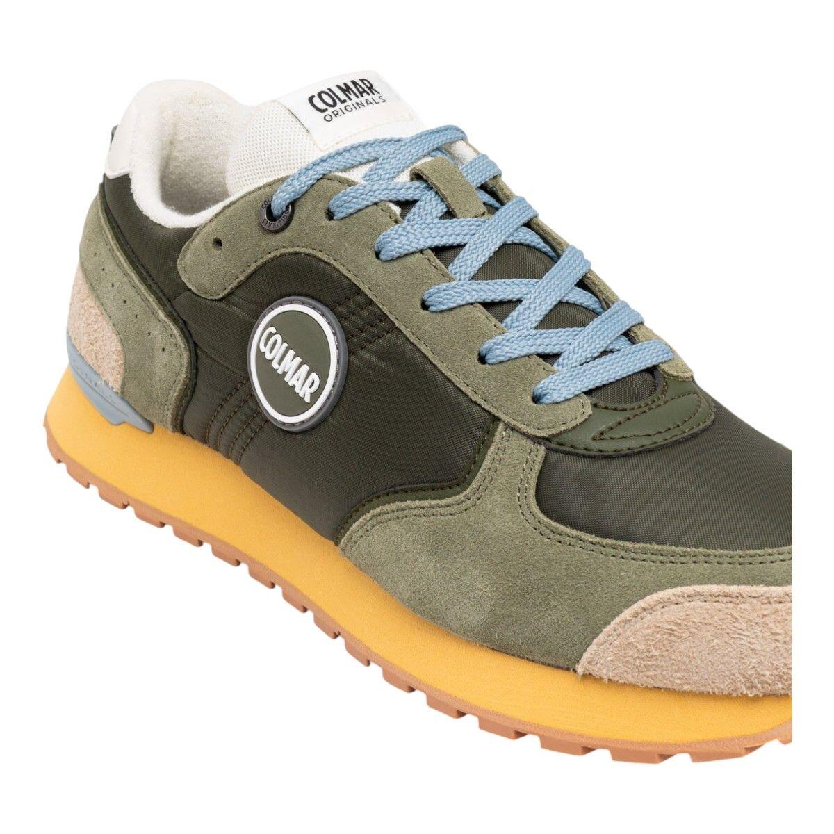Baskets Homme Baskets Colmar TRAVIS TYPE Vert Colmar 4/4