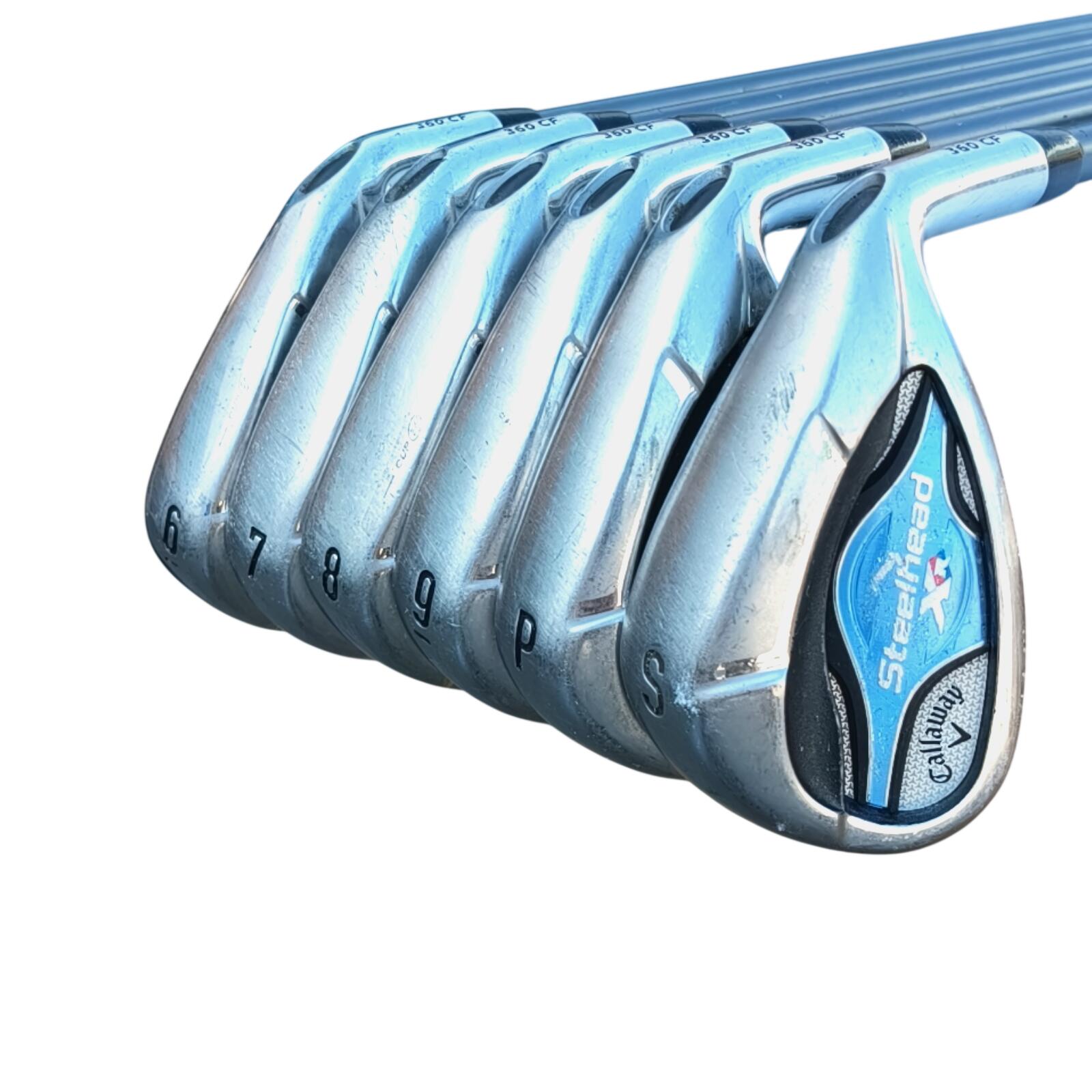 Callaway Steelhead XR IJzerset / 6-PW+SW / Flex Ladies / Grafiet 3/7
