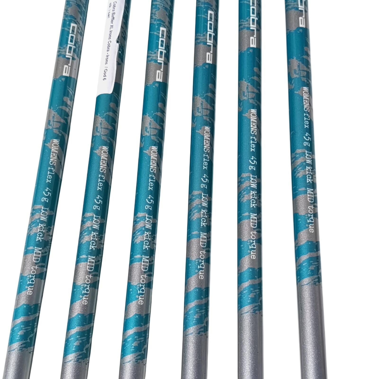 Cobra Baffler IJzerset / 6-PW+SW / Flex Ladies / Grafiet 4/7
