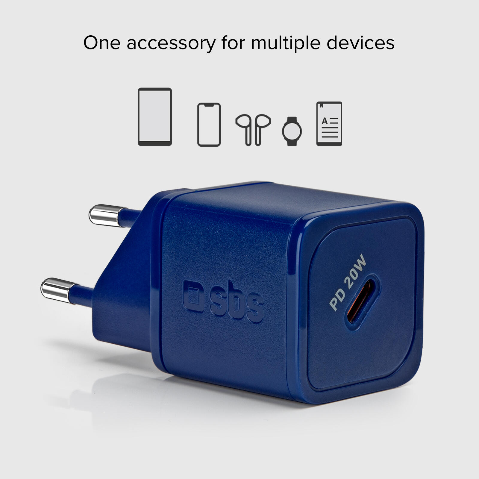 Caricatore GaN 20W USB‑C 2/7