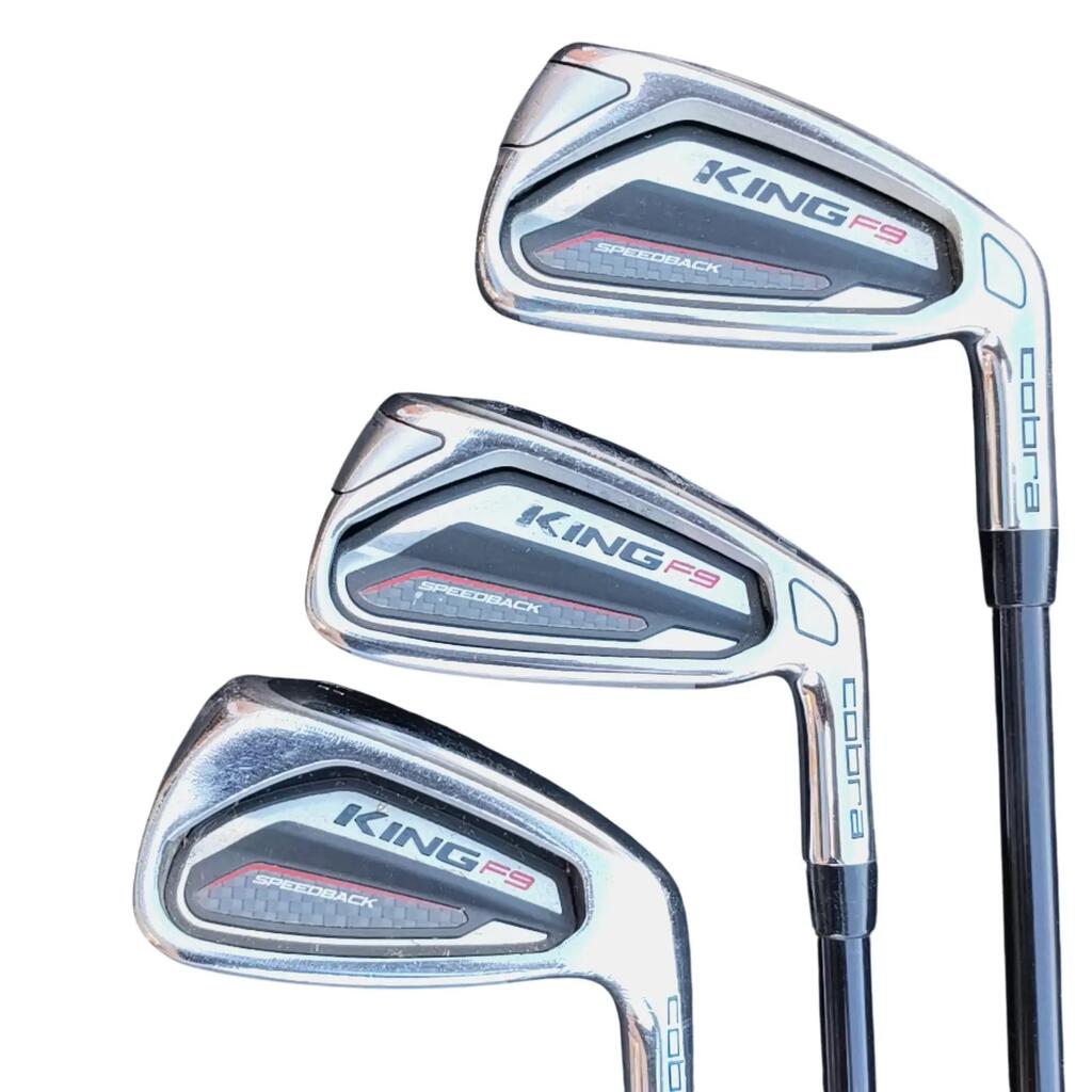Cobra King F9 SpeedBack Iron Set / 6-PW+SW / Flex A-flex / Graphite