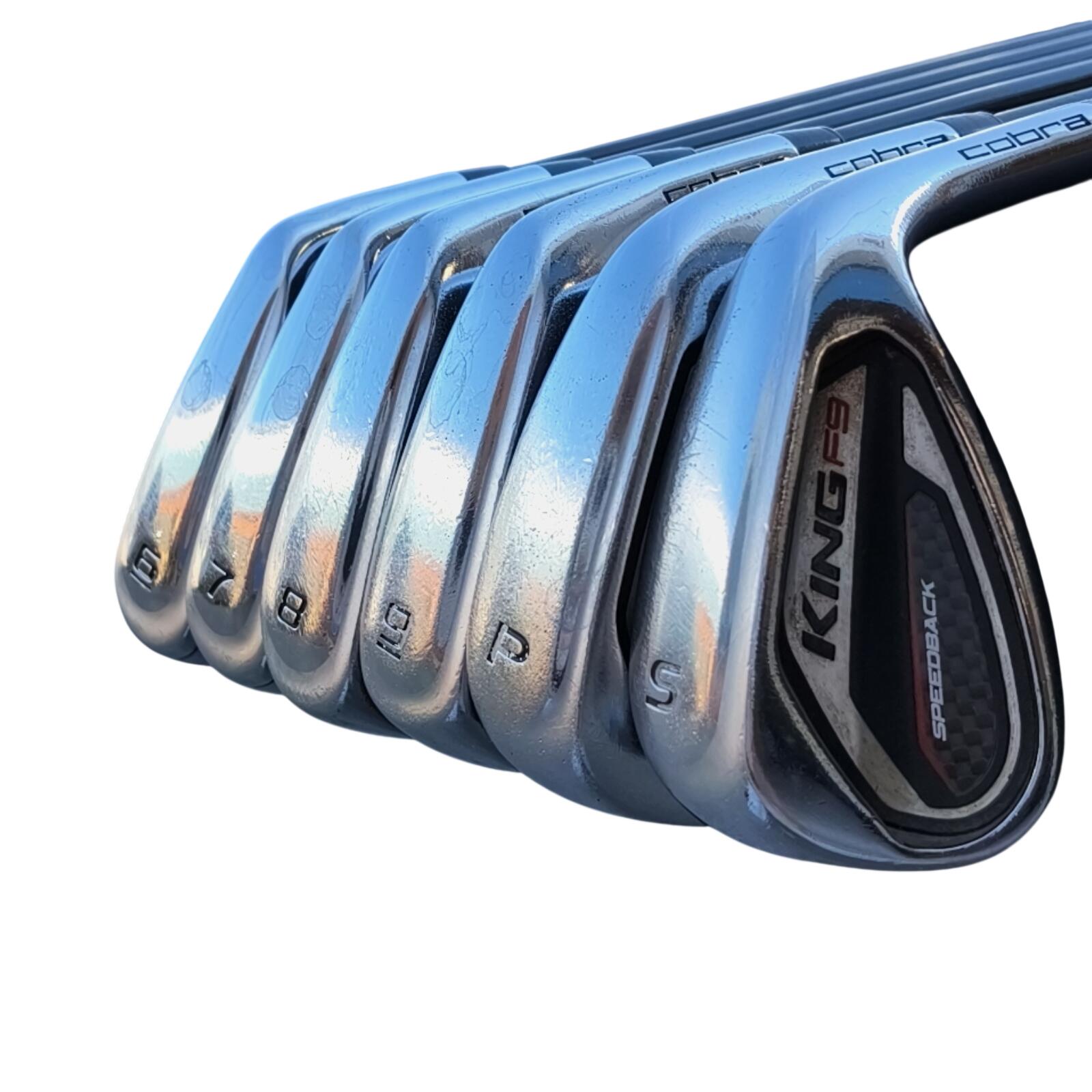 Cobra King F9 SpeedBack IJzerset / 6-PW+SW / Flex A-flex / Grafiet 3/7