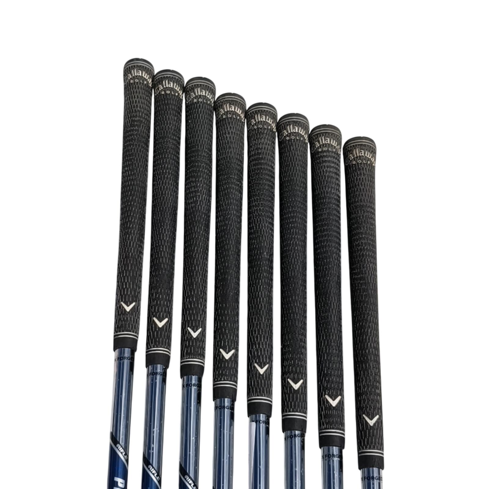 Callaway X Forged IJzerset / 3-PW / Flex Regular / Staal 5/7