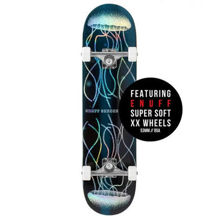 ENUFF Skateboard Complet Abyss Hologram Jellyfish 8