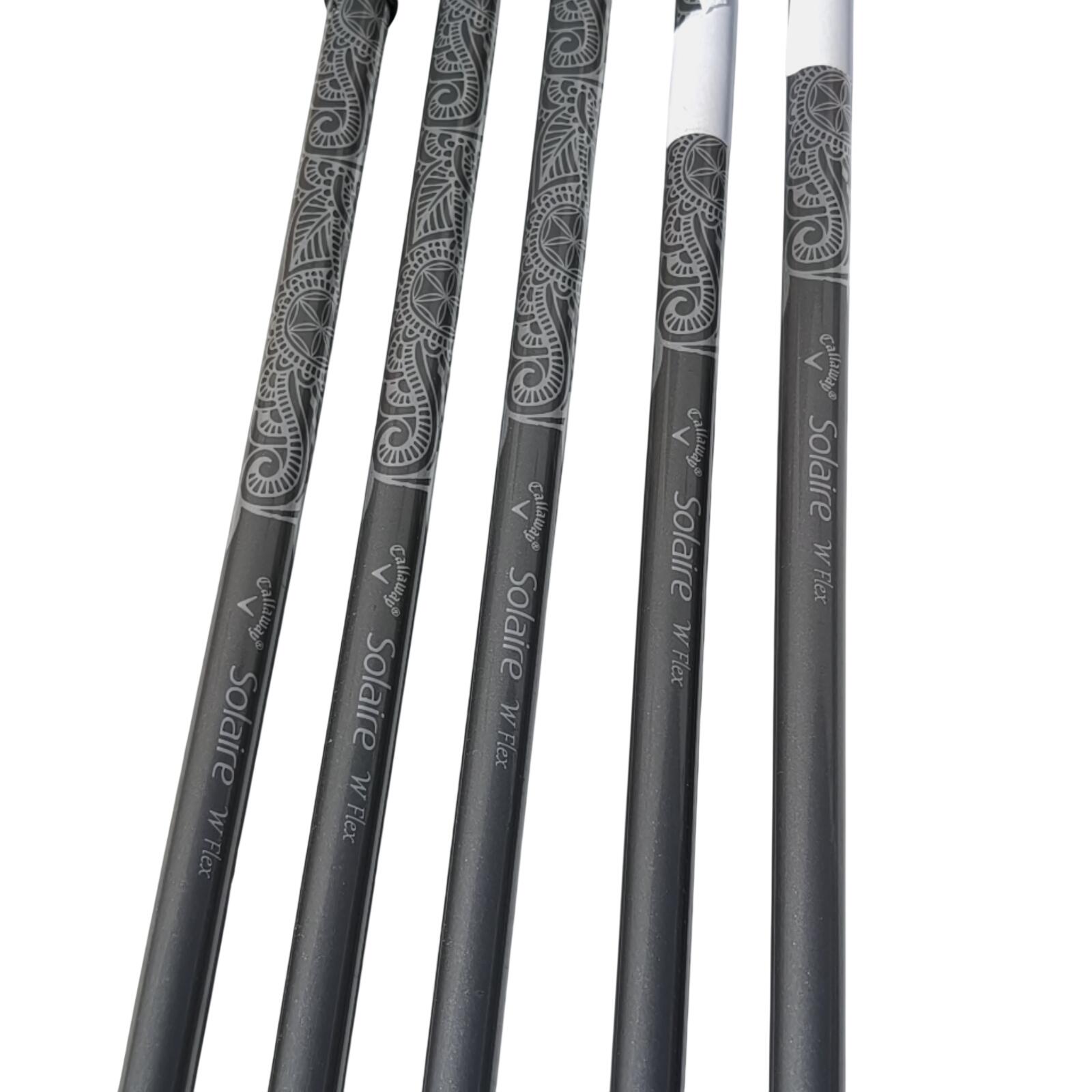 Callaway Solaire IJzerset / 7-PW+SW / Flex Ladies / Grafiet 4/7