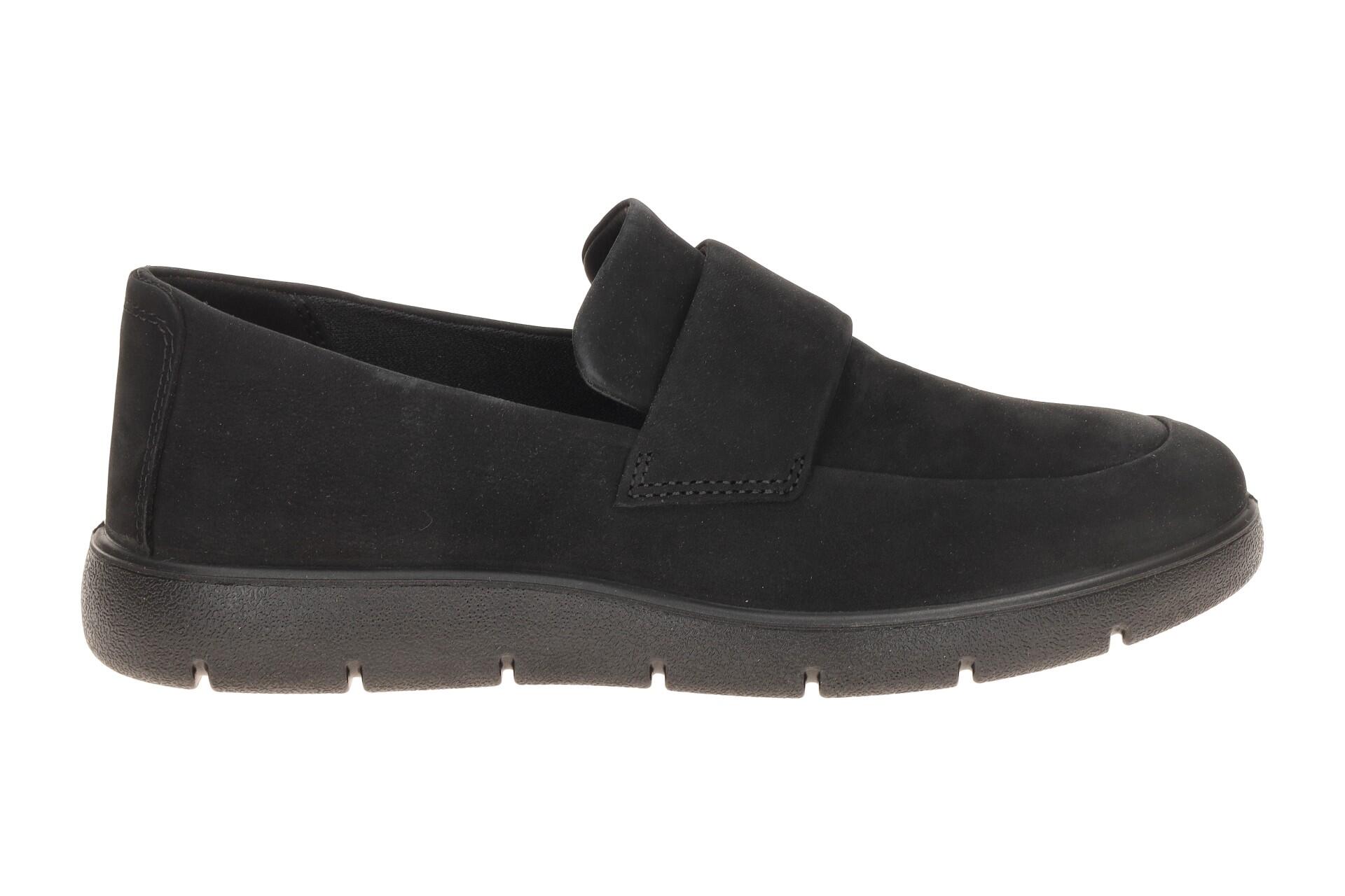 Ecco Bella 2 Slipper Schuhe schwarz Nubuck 239353 2/7
