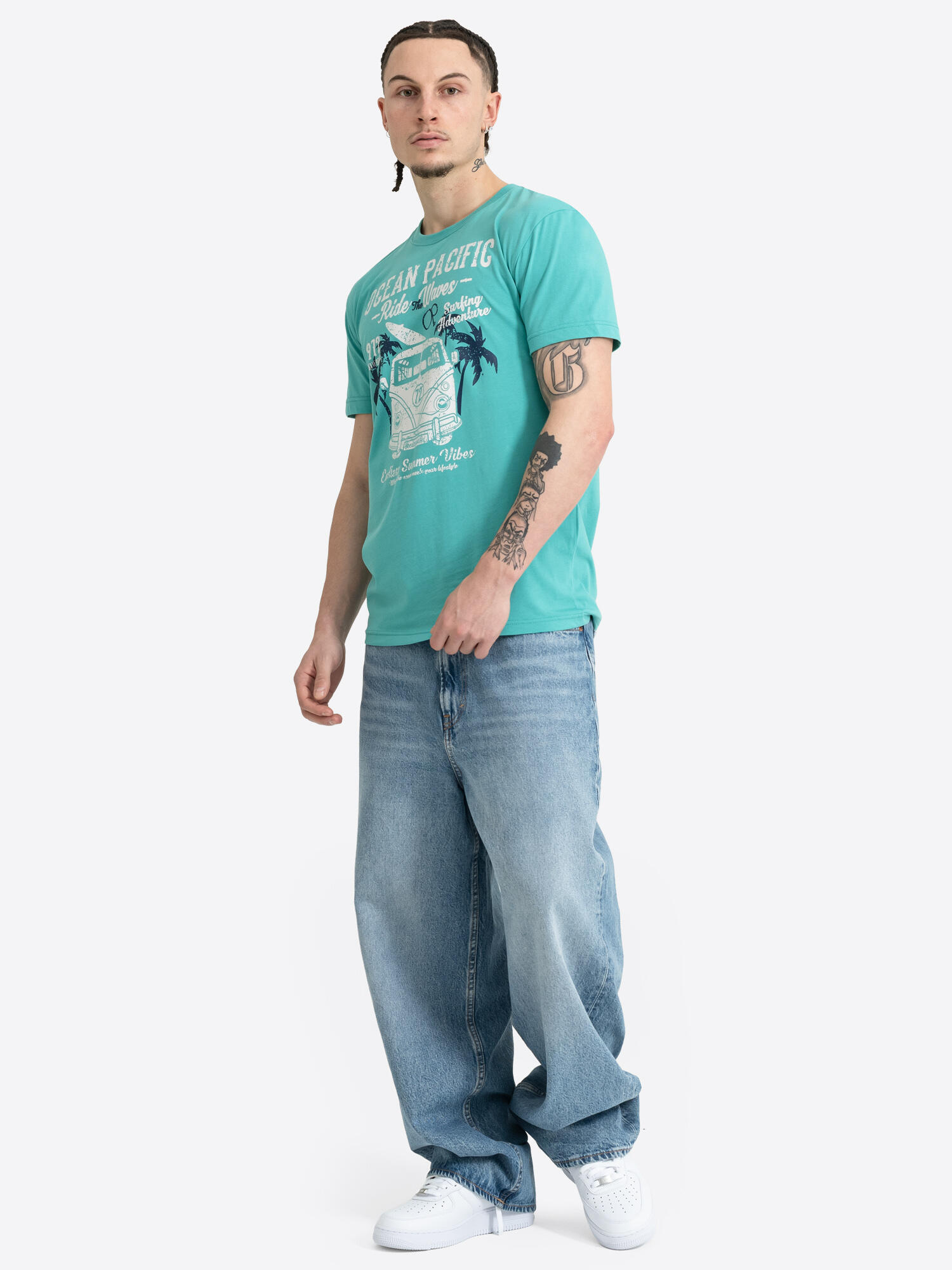 OCEAN PACIFIC Herren T-Shirt normale Passform TWINNY 3/6