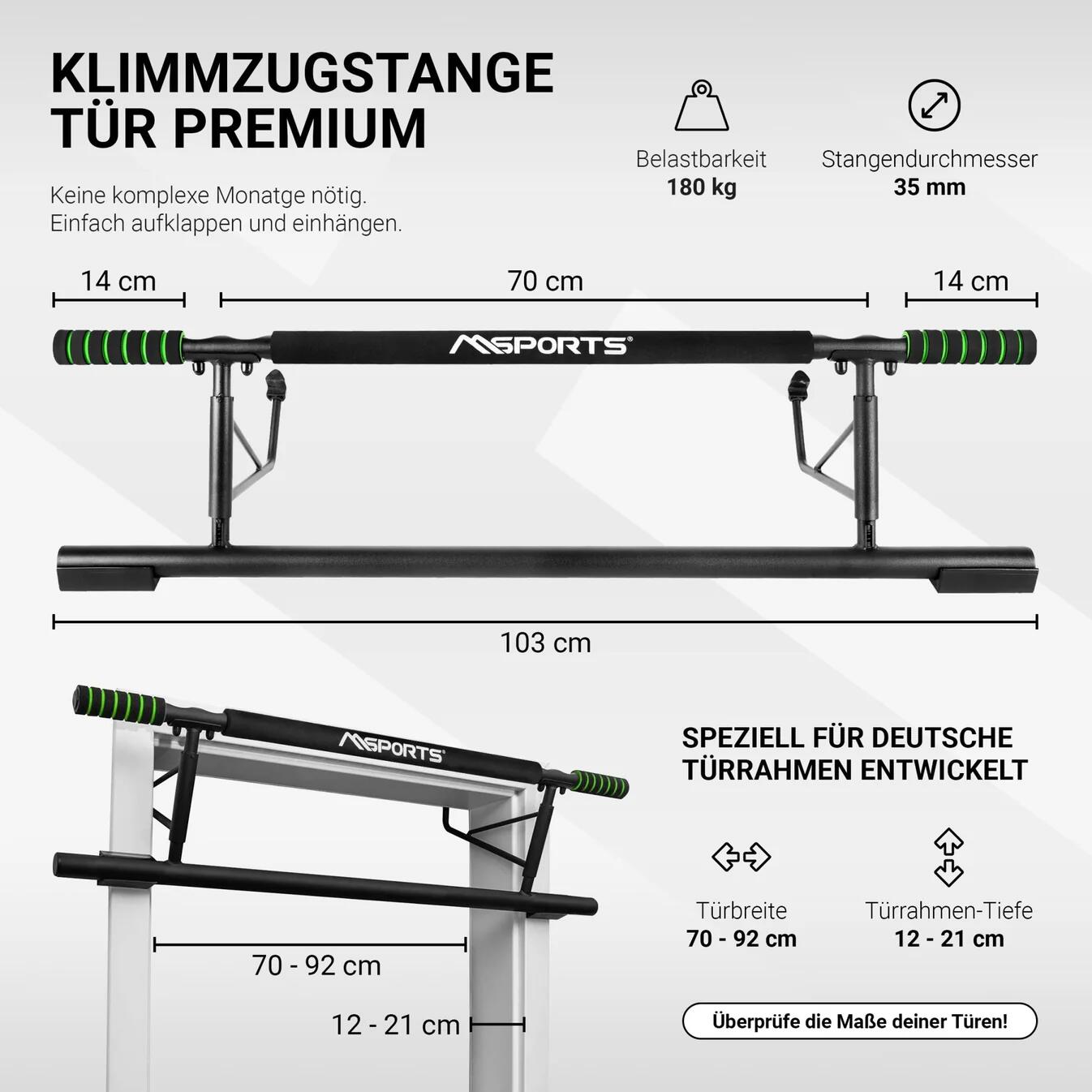 Barre de traction pour porte 2/6