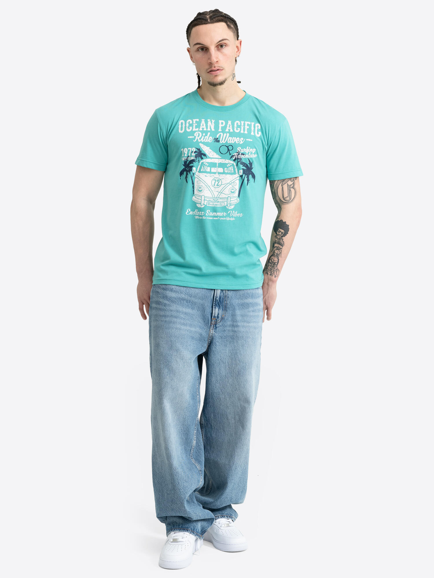OCEAN PACIFIC Herren T-Shirt normale Passform TWINNY 4/6