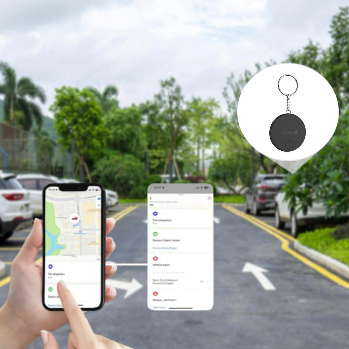SWISSTEN FindTag com Apple FindMy - preto 5/7