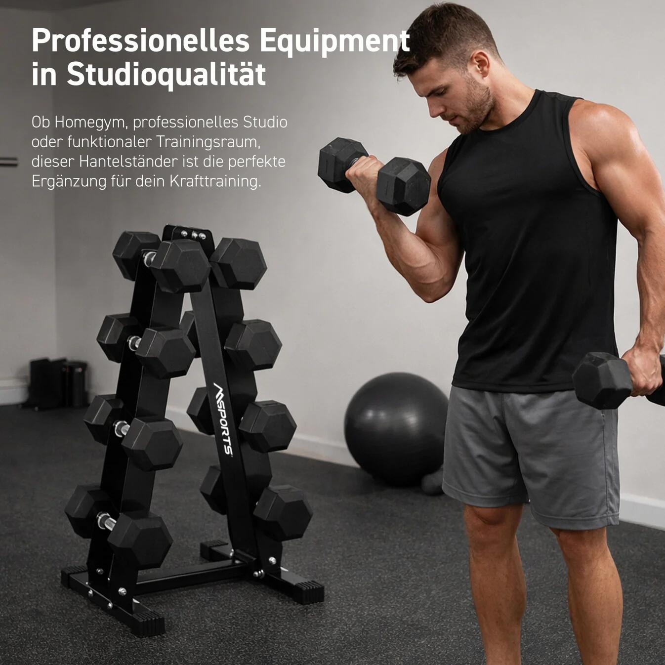 Support pour haltères haut de gamme 3/7