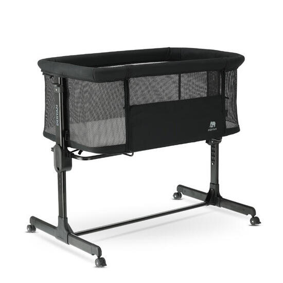 Snoozy Co Sleeper - Wieg - Verstelbaar frame - 0-6 maanden - Zwart