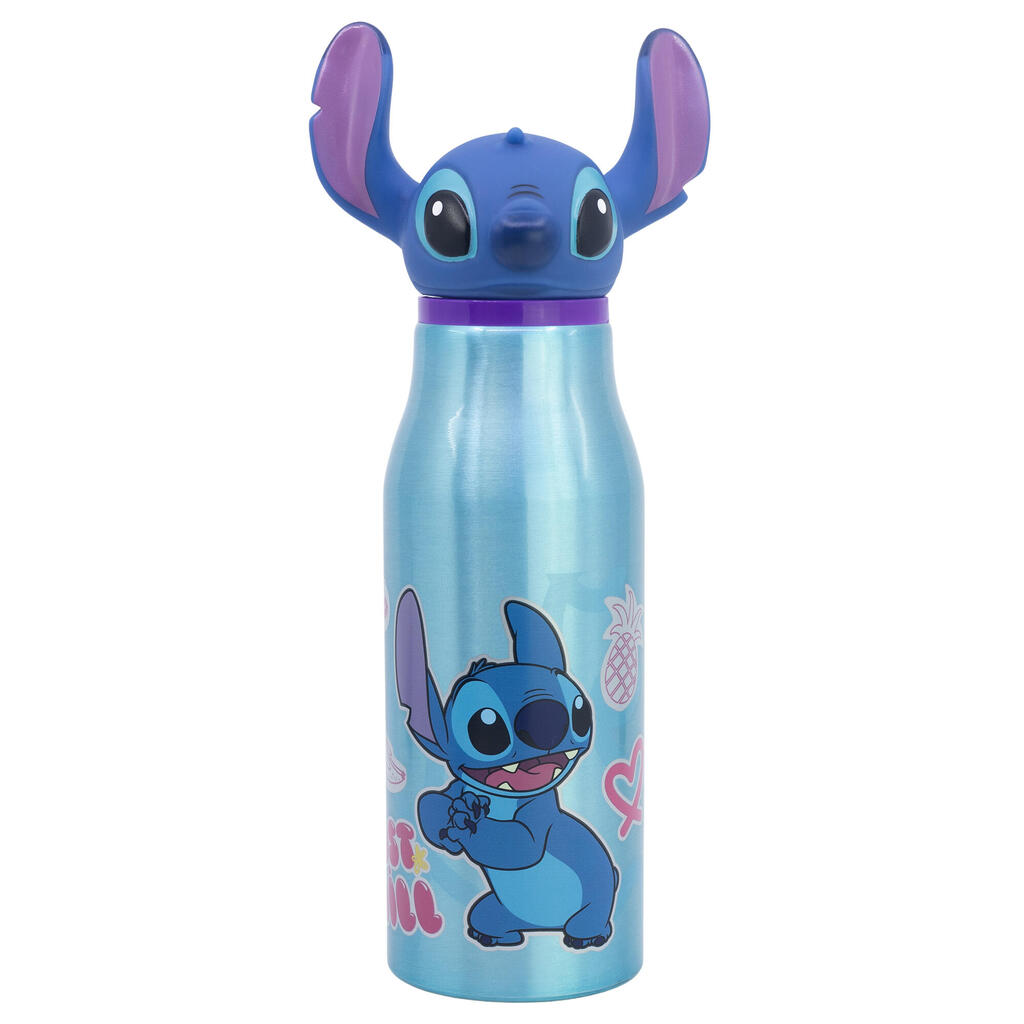 DISNEY Stitch 3D Aluminium Water Bottle 690 ml