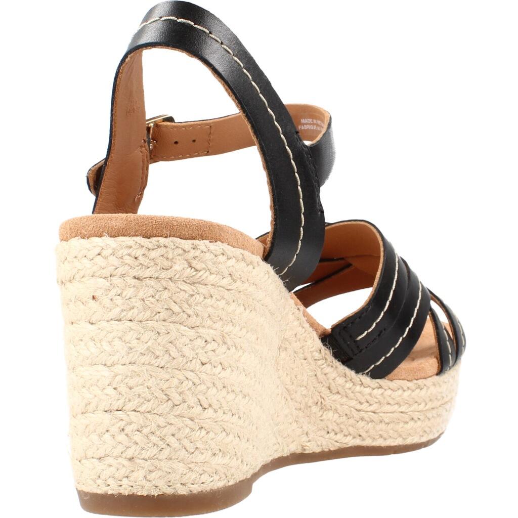 Sandały CLARKS SABINA STRAP Czarny 3/5