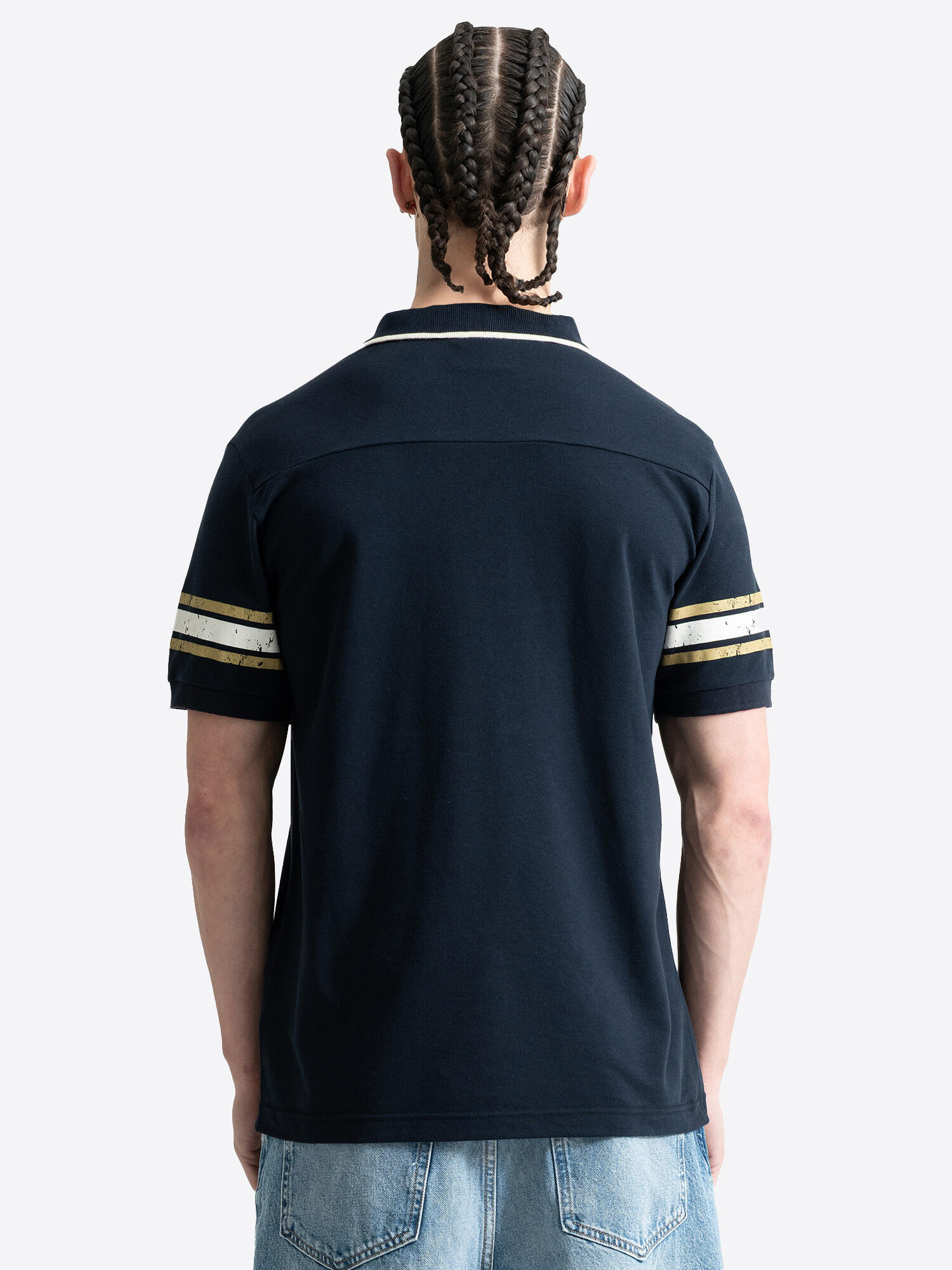 OCEAN PACIFIC Herren Poloshirt normale Passform CANGGU 5/6