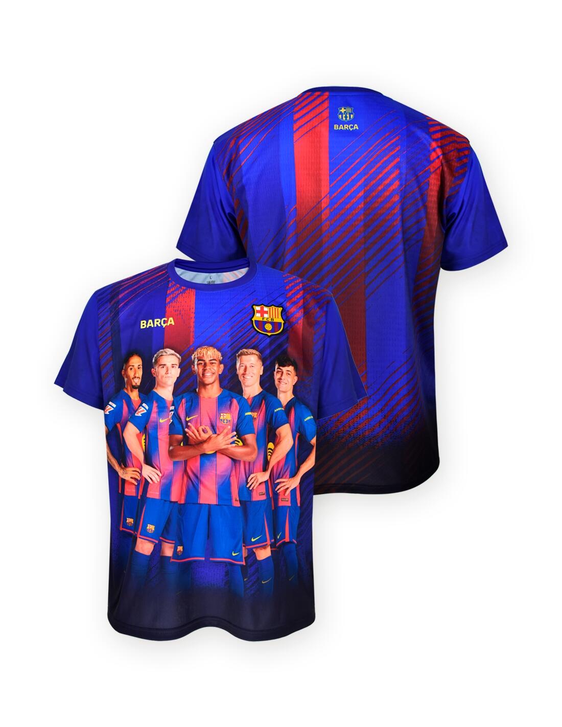 Camiseta Niño FC Barcelona Players 2026/27 Azulgrana 2/4