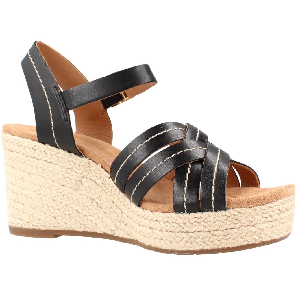 Sandały CLARKS SABINA STRAP Czarny 5/5