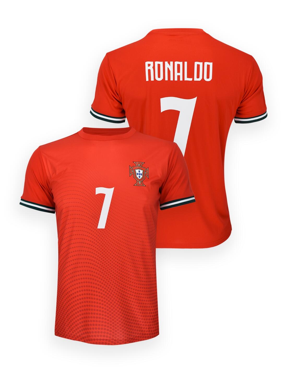 Camiseta Portugal Cristiano Ronaldo 7 Adulto Mundial 2026 Réplica Oficial FPF 2/4